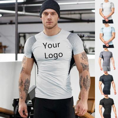 China Do esporte feito sob encomenda do Gym da sublimação da impressão do Tshirt dos homens camisa desproporcionado da placa T do T à venda