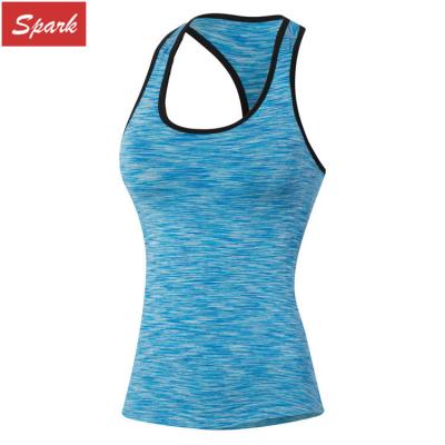 China Puff Sleeve Skin Tights Fitness Fashion Running Sport Tank Top Women for sale