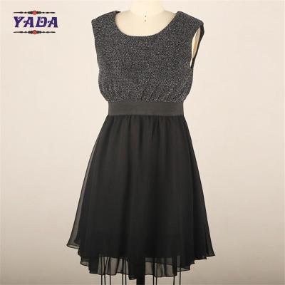 China New model frocks black tutu summer t-shirt mini high quality dress plus size women clothing made in China for sale