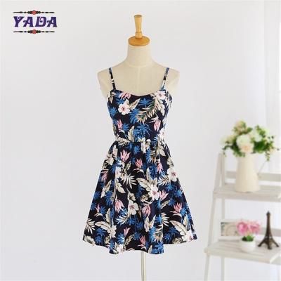 China Summer new lady backless beach patterns casual loose t-shirt prom dress ladies fashion clothing for sale for sale