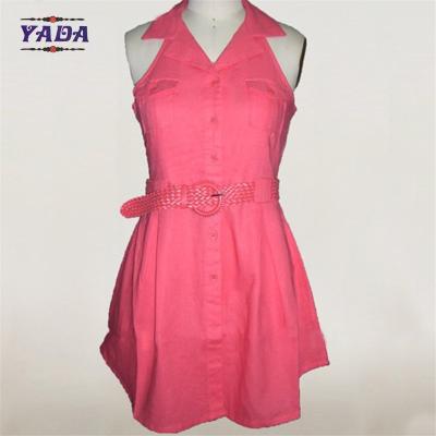 China New fashion sale party swing elegant lady dress ladies casual dresses pictures with belt for sale