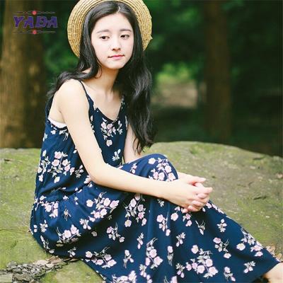 China Fashion casual one piece women floral dress party dresses for girls of 18 years old for sale