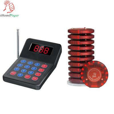 China food courts restaurants wireless equipment table ordering waiter pager for sale