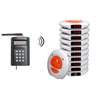 China hot selling electronic wireless restaurant desk pager for sale