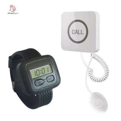 China Nuevos productos de los cuidados que cuidan el sistema de radiobúsqueda de la casa incluyendo campana de llamada y el reloj mayores de la enfermera en venta