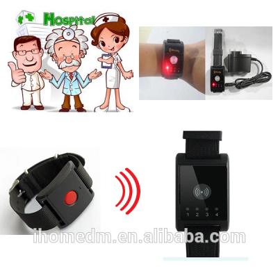 China Elderly Alarm Wrist Panic Button Emergency Calling System for sale