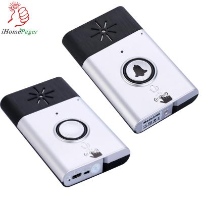 China silver/gold color talk function wireless door bell for sale