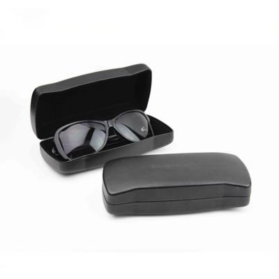 China black leather sunglasses case new packaging glasses box for sale