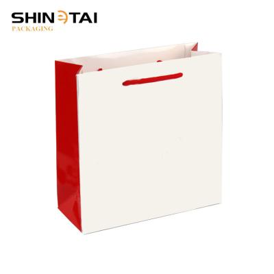 China Logotipo da compra do saco de papel do saco de papel da forma à venda