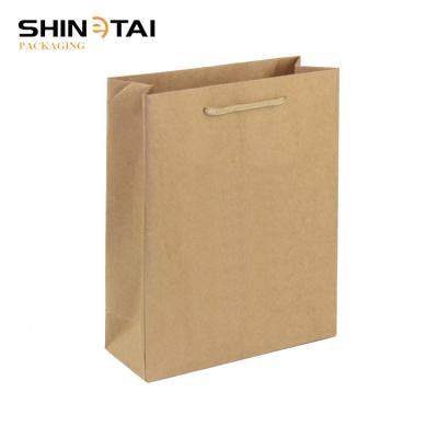 China Bolsa de papel modificada para requisitos particulares Brown de encargo de la bolsa de papel en venta