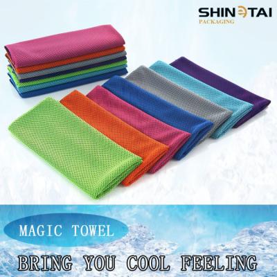 China Instant Cool PVA Sports Swimming Running Cool Towel for sale