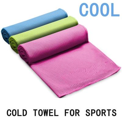 China customized pva sport ice cool towel for sale