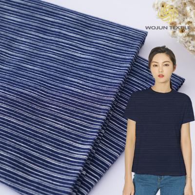 China Combed Breathable Single Jersey Fabric 100% Cotton 185gsm Plain Material for sale