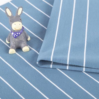 China Tejido con rayas teñidas de hilo resistente al desgaste, tejido de material de rayas de algodón de invierno en venta