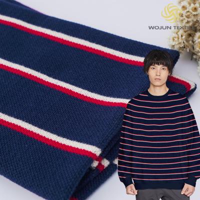 China Durable Cotton French Terry Fabric Double Yarn Combed Pique Knit Material for sale