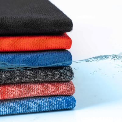 China Tejido tejido de algodón lavado, 360 gramos de hilo de punto de algodón teñido en venta