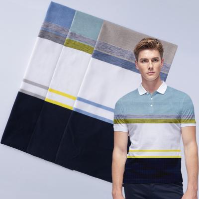 China Stretch Multicolor Striped Fabric for sale