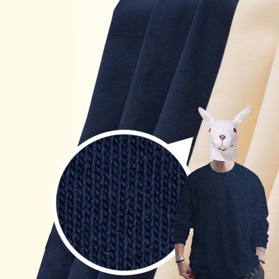 Chine Fabrique à tricoter en coton massif 100% à double face, douce, à la mode et à la mode à vendre