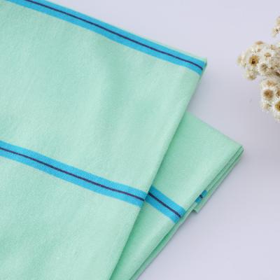 中国 High Quality And Natural And Environmentally Friendly Breathable Striped Knit Fabric For T-Shirt 販売のため