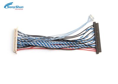 China 1.25mm Picth Connector LVDS Cable Assembly Automotive Computer Wiring Harness for sale