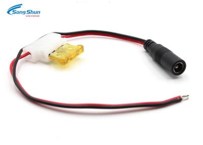 China Interruptor multifilar del fusible del voltaje de Withstand del cable de extensión del adaptador DC de la CA 500V 3A 10A en venta