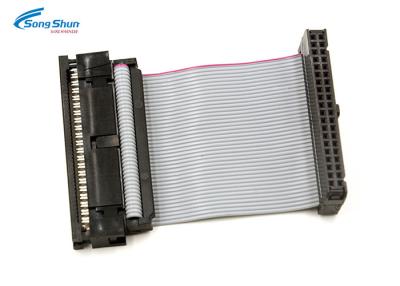China Electrical Connector IDC Ribbon Cable 2.54mm Box Header Ul2651 28awg LED Display for sale