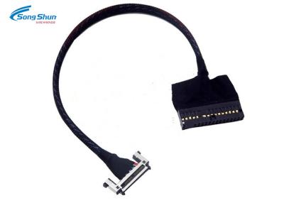China 28AWG LCD LVDS Cable 30Pin JAE FX15S-41P-C - Dupont For Fax Machine Copper for sale