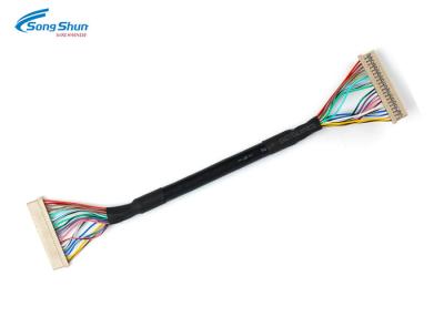 Chine Câble coaxial de liaison micro du bouclier LVDS, câble industriel de l'affichage à cristaux liquides LVDS de caméras d'imprimante à vendre