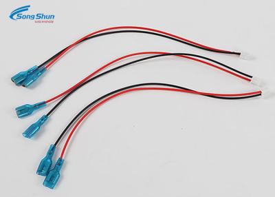 China Stable Custom Cable Assemblies 6.35 X 0.81mm Terminal 22AWG for Automotive Equipment for sale