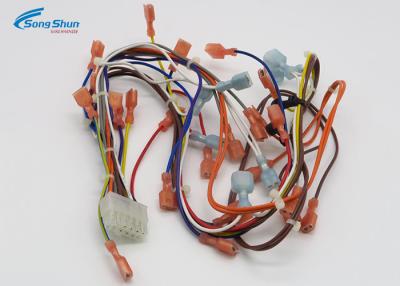 China Flexible Faston Connector Assembly , 4.8x0.51mm Terminals Faston Wire Harness for sale