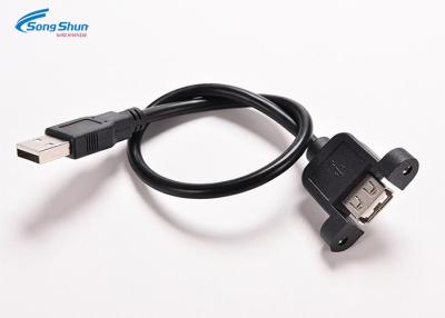 中国 銅合金USB延長ワイヤー10mオームの絶縁抵抗300mmの長さ 販売のため