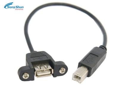 China Um minuto de 10 N retira o tamanho personalizado IPC/WHMA-A-620 do condutor do cabo de extensão de USB 2,0 à venda