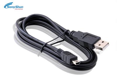 China 4.0mm Braided Mini USB Extension Cord , Data Transfer High Speed USB Cable for sale