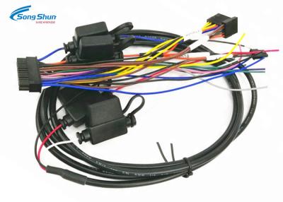 Chine câble équipé de GPS de connecteur de lancement de 3.0mm, harnais électrique adapté aux besoins du client de voiture de longueur à vendre