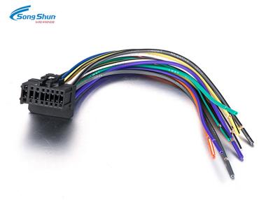 China 16 Pin Automotive Wiring Harness Connector Adaptor Loom For Car Stereo Radio MA716 for sale
