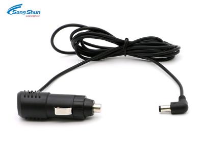 China DC Adapter Car Charger Cord Power Supply Cigarette Lighter PC ABS Case 4.0mm for sale