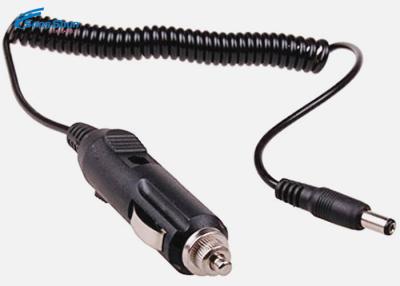 China DC 5.5x2.5mm Car Power Cable Cigarette Lighter Over Current Voltage Protection for sale