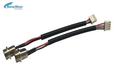 China GX12-3Pin Power Cord Cable 22awg Wire Laptop Camera Bare Copper Conductor for sale