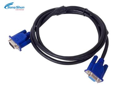 China Computer 15 Pin D Sub Display Cable Male Monitor With Bare Copper Conductor for sale