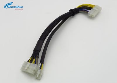 China Aparato electrodoméstico simple modificado para requisitos particulares de la fuente de alimentación de la haz de cables eléctrica auto de la longitud en venta