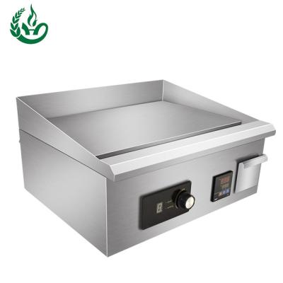 China Electric Countertop Induction Griddle 5000w With Security Protection for sale