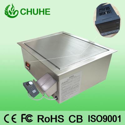 China High Performance Built In Induction Griddle With Temperature Controller for sale
