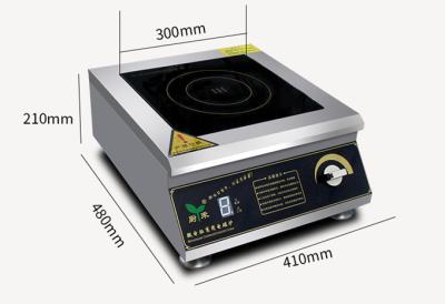 China Safety Multiple Files Induction Electric Cooker 3500W Easy To Operate for sale