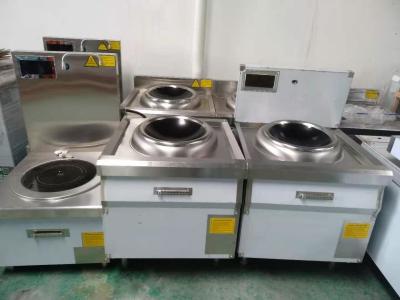 China hornilla comercial de las cocinas de inducción de 8000W SS sola para el hotel en venta