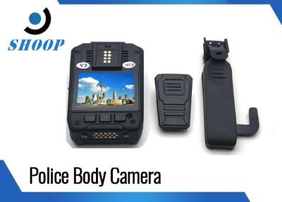 中国 ボディによって身に着けられている監視カメラIP67を使用してIRの小さい警察1つの年の保証 販売のため