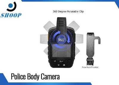 Chine HD 1296P imperméabilisent la détection de mouvement portée par corps d'enregistrement de boucle de caméra pour la police à vendre