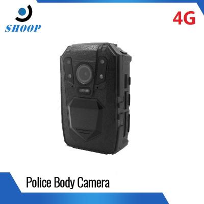 중국 HD 블루투스 착용 카메라 라이브 스트리밍 4G GPS WIFI 법 집행 레코더 판매용