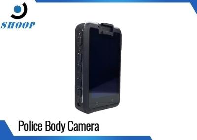 China 4G WIFI MTK 1.5W Speaker Security Body Camera Touch Screen With Face Recognition for sale