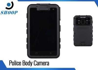 China H.265 H.264 12MP small police body camera with 3.1 Inch Touch Screen for sale