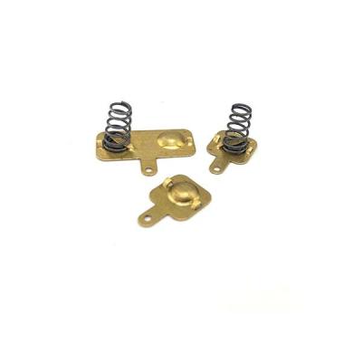 China AAA Battery Coil Spring Clip Holder Custom Nickel Wire for sale